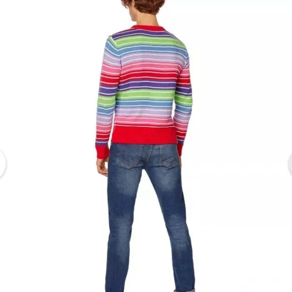 ADULT Chucky Plus Size Sweater/Size XXLarge - Picture 2 of 12